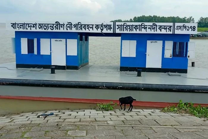 দীর্ঘদিনের স্বপ্ন পূরণের পথে, যমুনার তীরে দৃশ্যমান হচ্ছে সারিয়াকান্দি নদীবন্দর