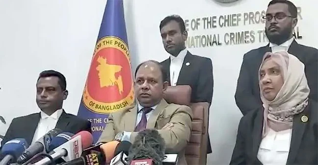 বিদ্বেষমূলক না হলে শেখ হাসিনার বক্তব্য প্রচারে আইনগত বাধা নেই: চিফ প্রসিকিউটর