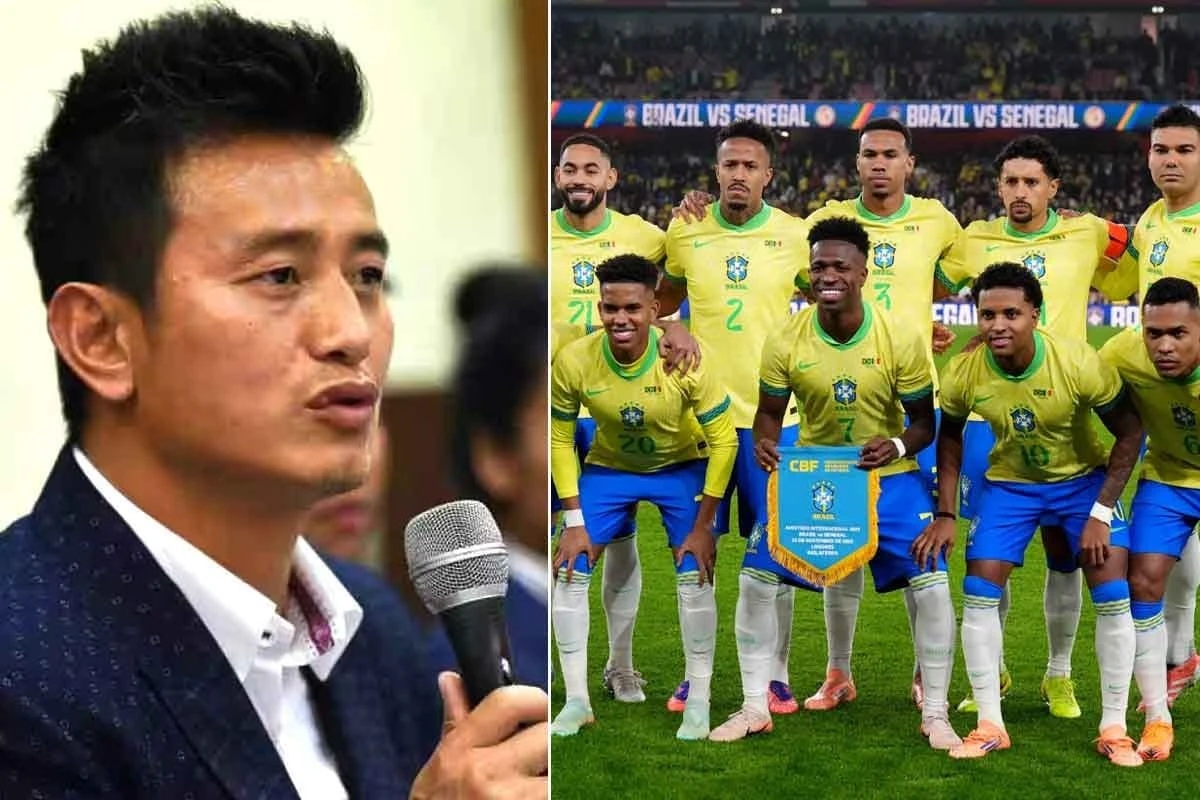 ভারতে ব্রা‌জি‌লের ম্যাচ বয়কটের ডাক বাইচুংয়ের, পালটা কী জবাব ব্রাজিলের ফুটবল কর্তার?