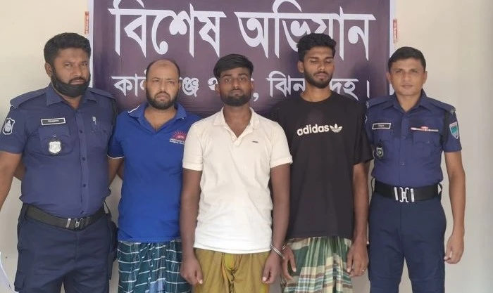 কালীগঞ্জে নিষিদ্ধ সংগঠন ছাত্রলীগের ৩ কর্মী গ্রেপ্তার, আদালতে প্রেরণ