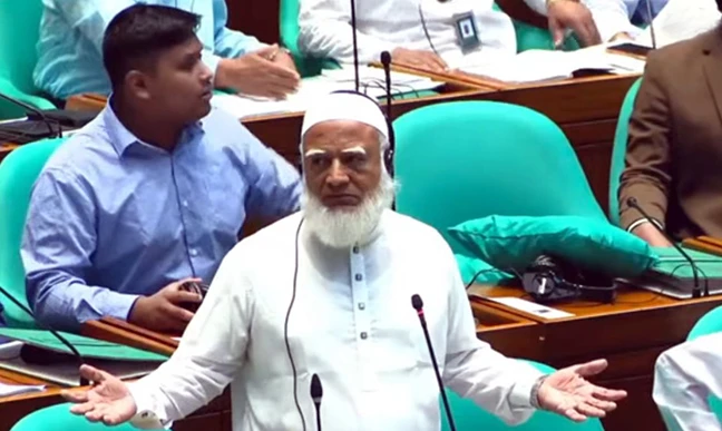 সংসদে স্বরাষ্ট্রমন্ত্রীর ছাত্র হতে আসিনি: বিরোধী দলের নেতা (ভিডিও)