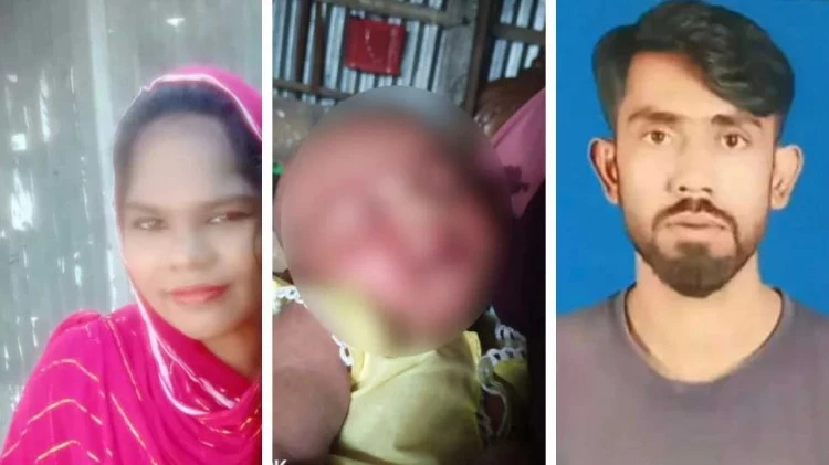 সন্তান জন্মের ১২ দিন পর গৃহবধূর মৃত্যু, মরদেহ ফেলে উধাও স্বামী