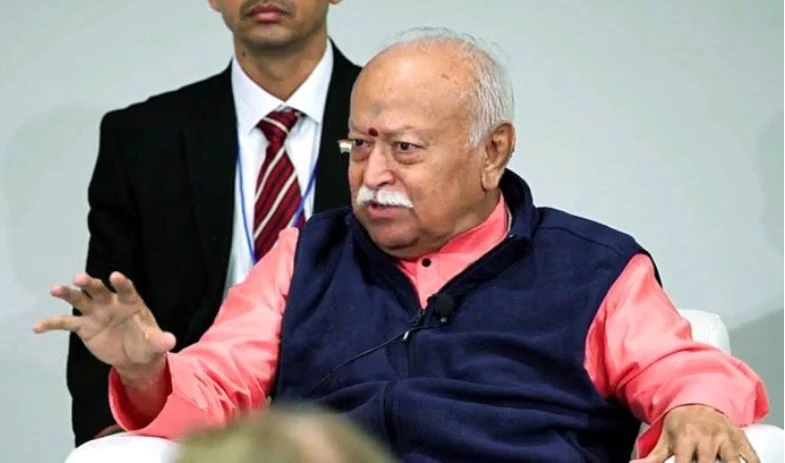 যে হিন্দু ভারতে মুসলমানদের কোনো স্থান দেখেন না, তিনি হিন্দু নন: মার্কিন অনুষ্ঠানে ভাগবত