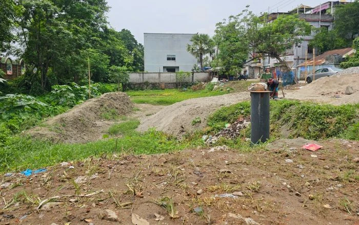 দখলে বিলীন টাঙ্গাইল শহরের প্রাণ শ্যামা বাবুর খাল 