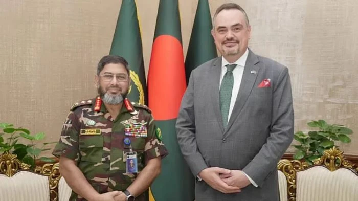 সেনাপ্রধানের সঙ্গে মার্কিন রাষ্ট্রদূতের সাক্ষাৎ, ‘টাইগার লাইটনিং’ মহড়ার প্রশংসা