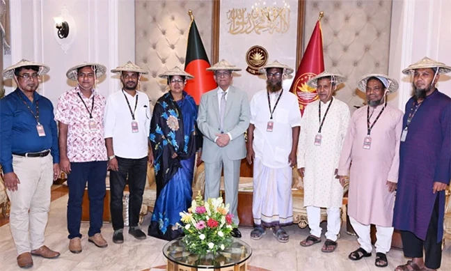 কৃষকরাই দেশের শ্রেষ্ঠ মানুষ ও দেশ গড়ার যোদ্ধা: রাষ্ট্রপতি