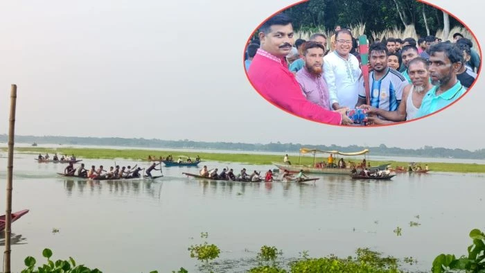 আলফাডাঙ্গায় হারিয়ে যাওয়া ঐতিহ্য ফেরাতে নৌকা বাইচ ও হাডুডু টুর্নামেন্ট