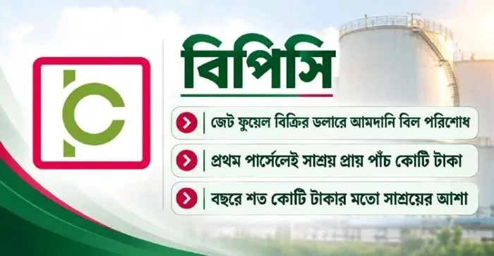 জেট ফুয়েল বিক্রির অর্থেই তেল আমদানি করছে বিপিসি