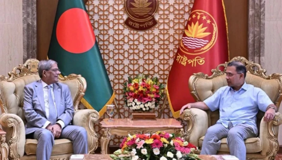 রাষ্ট্রপতির সঙ্গে প্রধানমন্ত্রীর প্রথম সৌজন্য সাক্ষাৎ
