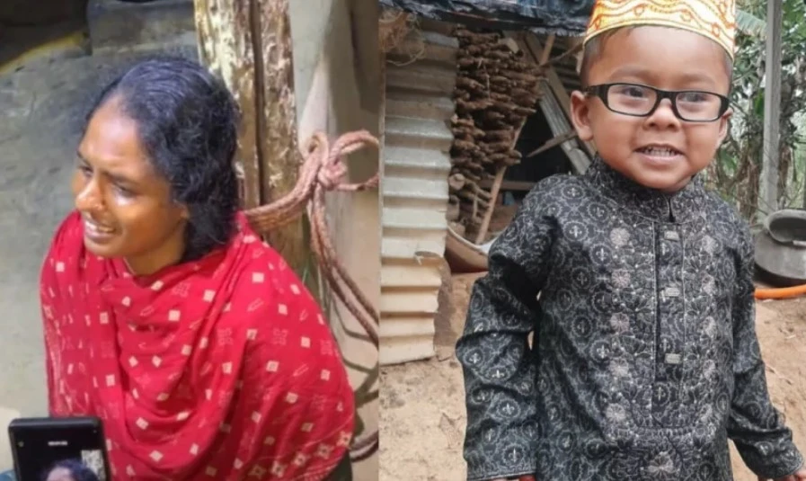 মাকে 'আন্টি' বলে ডাকতো, শিশুপুত্রকে কুপিয়ে হত্যা করলেন মা