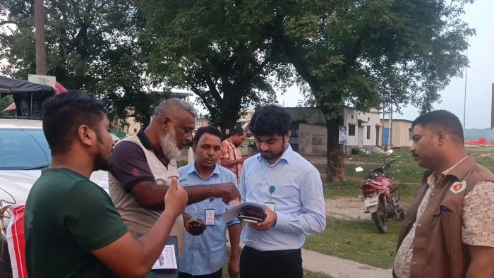 ‎লালমনিরহাটে নিরাপদ সড়ক নিশ্চিত করতে ভ্রাম্যমাণ আদালতের অভিযান ‎