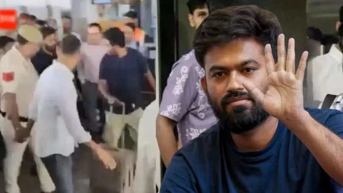 দিল্লি বিমানবন্দরে ককরোচ প্রধানকে হেনস্তা, ভিডিও ভাইরাল