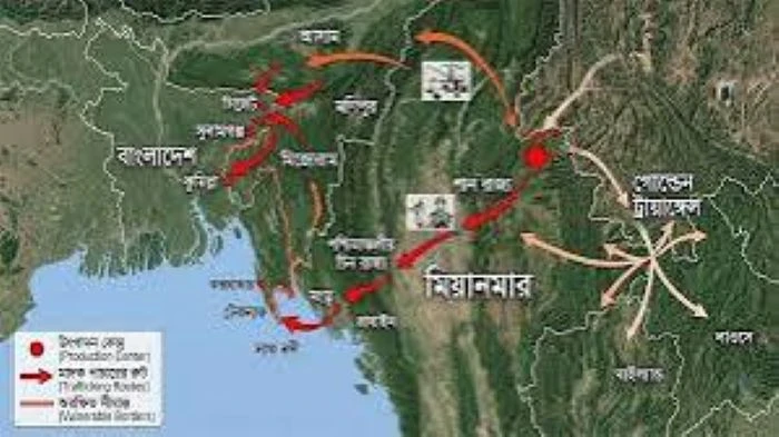 মিয়ানমারের মাদক সাম্রাজ্যের ভয়ংকর থাবায় বাংলাদেশ