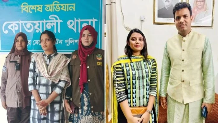 রংপুরে নিষিদ্ধ ছাত্রলীগ নেত্রী প্রমা গ্রেফতার